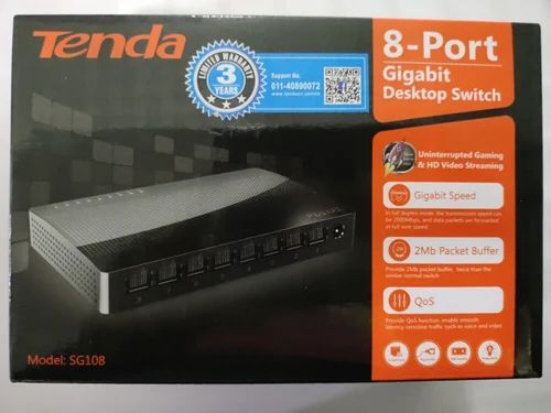 TENDA 8 PORT GIG SWITCH SG108