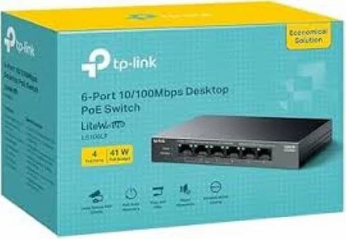 Tplink 6 Port 10/100 POE Switch LS106LP