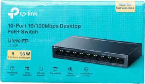 Tplink 8+2 poe Switch LS110P