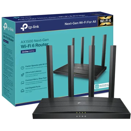 Tplink Dual band gigabit router AX1500 Archer AX12