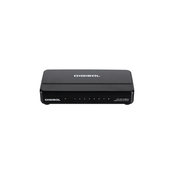 Digisol 8 Port Giga Switch DG-GS1008DGE