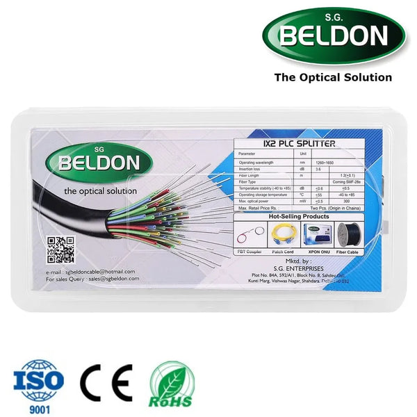 Beldon 1x2 Steel Tube W/o Con Splitter