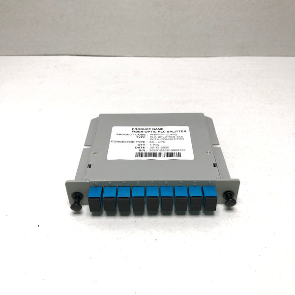 BNI 1X8 CASSETTE SPLITTERS SC UPC