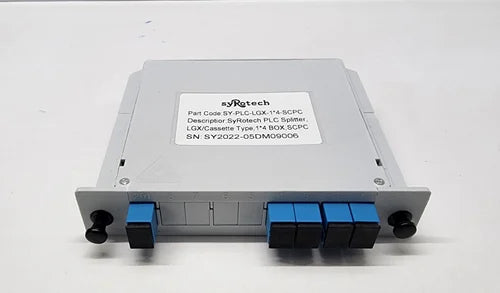 Syrotech 1x4 SC/UPC Cassette Splitter