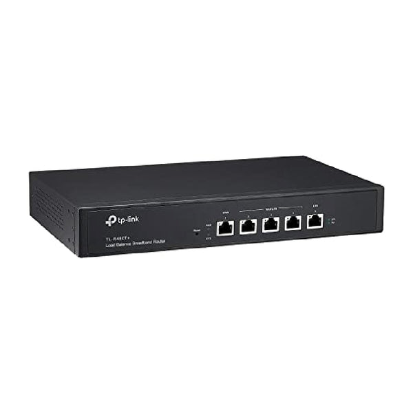 TP-LINK TL-R480T+ Load Balance Broadband Business Router with Up to 4 WAN Ports, PPPoE Server, Advanced QoS and Strong Firewall