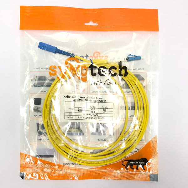 Syrotech SC/UPC - LC/UPC 3mtr Patch Cord