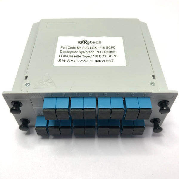 SY CASSETTE SPLITTER 1X16 SCPC - New